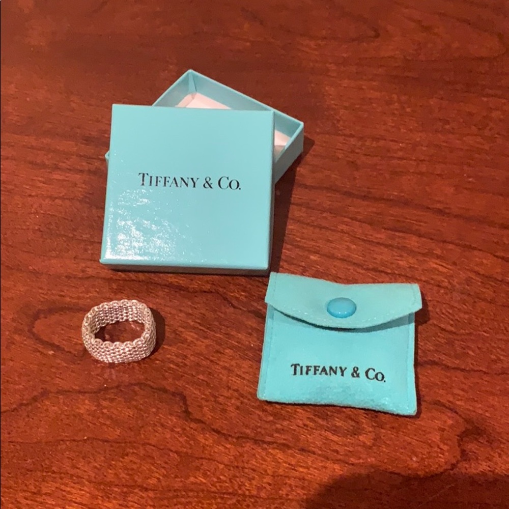Tiffany & Co Mesh Weave Ring